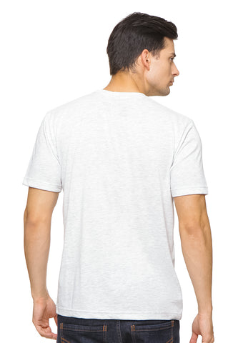 END-QL016/TSHIRT-E-WHITE-LOGO-MISTYWHITE