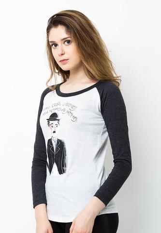 BLP-PB042/TSHIRT-H-RG-CHAPLIN-MISTYBLACKWHITE-F