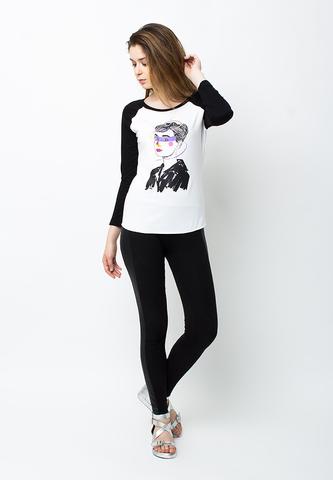 END-PB044/TSHIRT-RG-AUDREY-BLACKWHITE-F