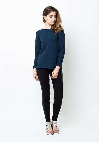 BLP-PB047/SWEATER-R-BIANCA-LONG-DARKBLUE-F