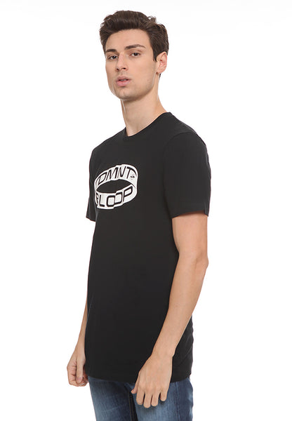 BLP-SL004 / BLOOP TSHIRT HD ROUNDED BLACK M