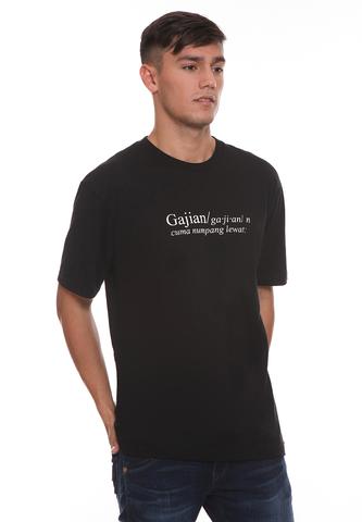 URB-SK011/URBIE TSHIRT E GAJIAN BLACK
