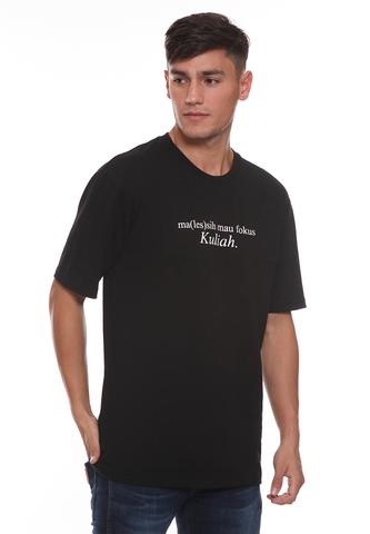 URB-SK001/URBIE TSHIRT E KULIAH BLACK