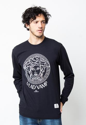 BLP-OF096/TSHIRT-H-LS-VLAD-BLACK