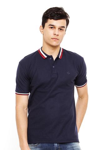 BLP-OG031/POLOSHIRT-E-8-PLAINED-PJG-BLACK-M