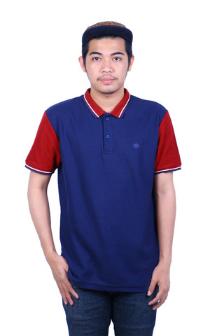 BLP-OG034/POLOSHIRT-E-5-DIAMOUND-VRSMRN-NAVY-M