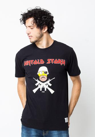 BLP-OG091/TSHIRT-B-MAIDEN-BLACK