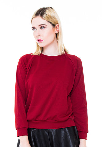 BLP-PA006/SWEATER-R-ELIZA-MTF-RED-F