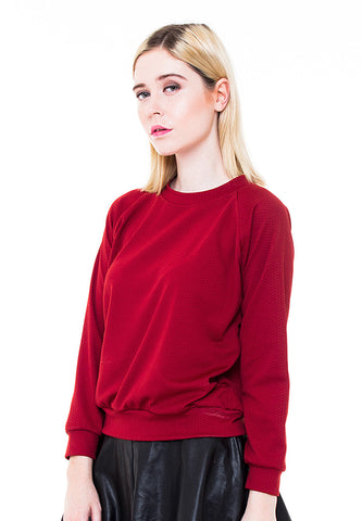BLP-PA006/SWEATER-R-ELIZA-MTF-RED-F