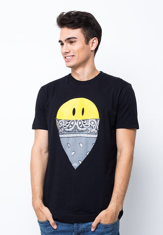 BLP-PA039/TSHIRT-H-CP-SMILE-BLACK-M