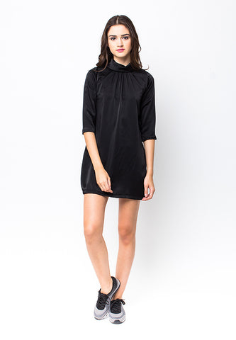 BLP-PB025/DRESS-R-EMILY-ZPR-BLACK-F