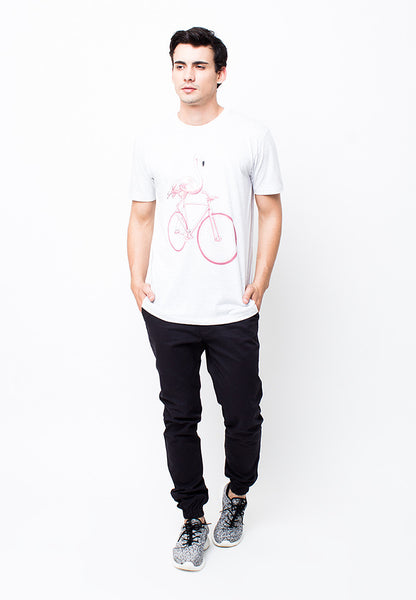 BLP-PB029/TSHIRT-H-FLAMINGGO-MISTYWHITE-M