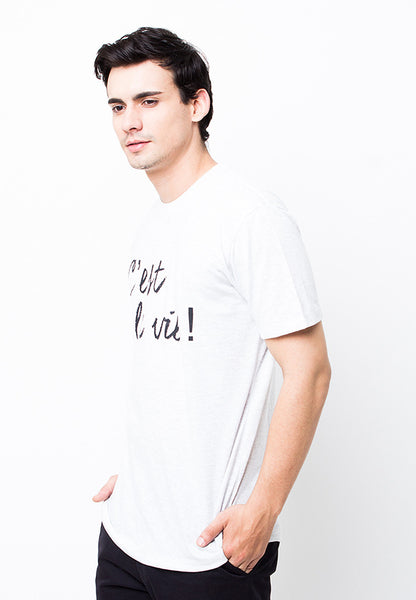 BLP-PB030/TSHIRT-H-CESTAVIE-MISTYWHITE-M