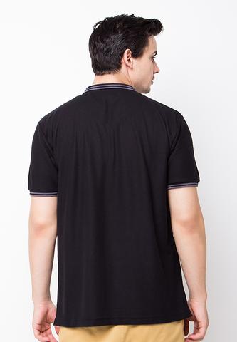 BLP-PE004/POLOSHIRT-E-DIAMOUND-ST-BLACK-M