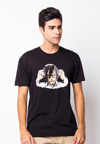 BLP-PF036/TSHIRT CP HEADPHONE BLACK-M