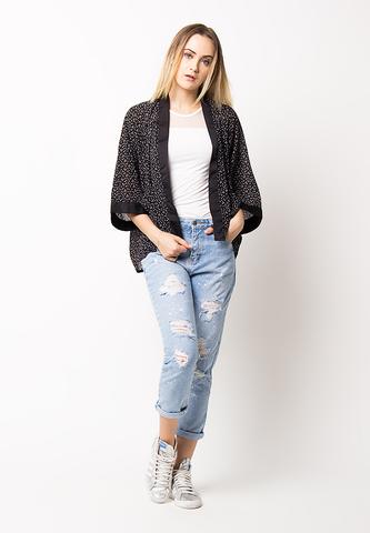 BLP-PH002/CARDIGAN-R-MIRABLE-BLACK-F