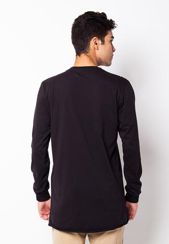 BLP-PH006/TSHIRT-H-LS-MUSICFESTIVAL-BLACK-M
