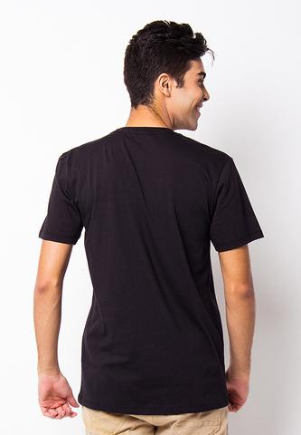 BLP-PH011/TSHIRT-H-HALF-SMILE-BLACK-M
