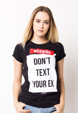BLP-PH014/TS-H-TEXTYOUREX-BLACK-F