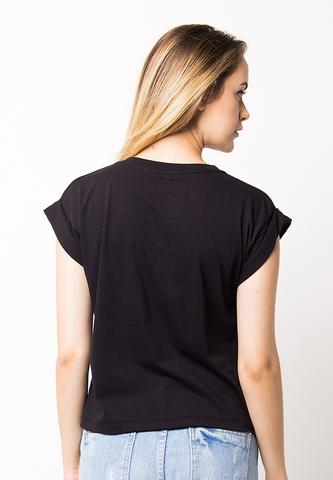 BLP-PH018/TSHIRT-H-CACTUS-BLACK-F