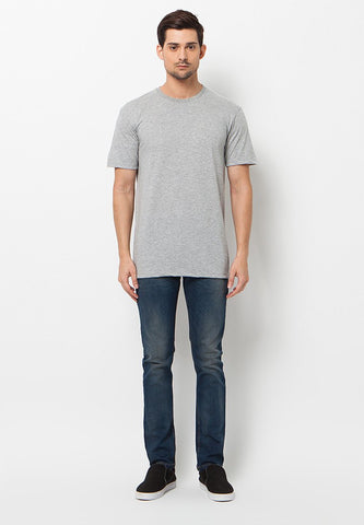 END-QL003/TSHIRT-E-BASIC-MISTYGREY-M
