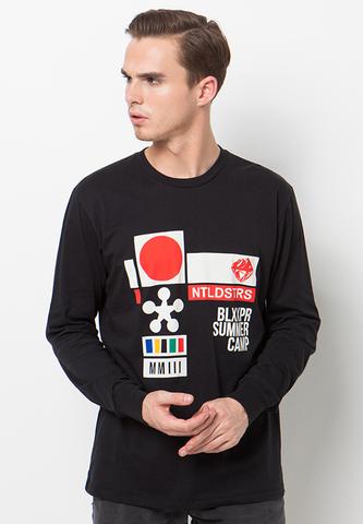 BLP-QA003/TSHIRT-WL-LS-SUMMERCAMP-BLACK-M