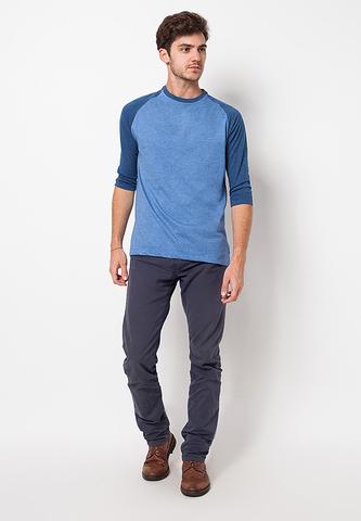 BLP-QB013/TSHIRT-E-RG-PLAIN-DNM-MISTYBLUE-M