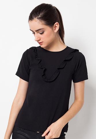 BLP-QC003/BLOUSE-R-ADDIE-RMP-03-BLACK-F