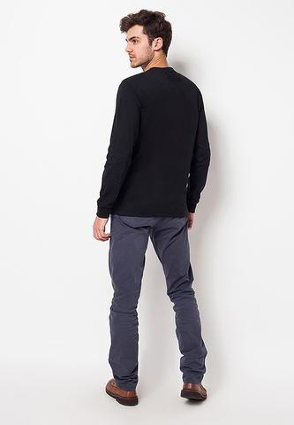 BLP-QC008/TSHIRT-H-LS-PLAINED-BLACK-M