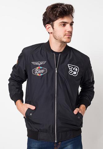 BLP-QC010/JACKET-I-BOMBER-ALEXANDER-BLACK-M
