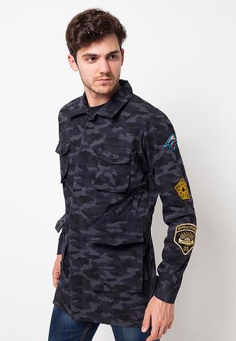 BLP-QC012/JACKET-PARKA-NOAH-CAMO-BLACK-M
