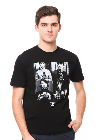 BLP-QF006/TSHIRT-E-BEATLESSELFIE-BLACK-M