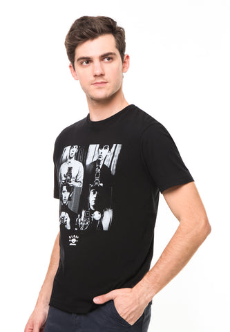 BLP-QF006/TSHIRT-E-BEATLESSELFIE-BLACK-M