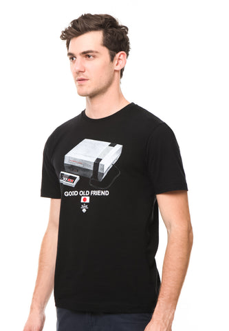 BLP-QF007/TSHIRT-E-GOODOLDFRIEND-BLACK-M