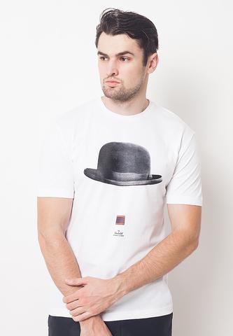 BLP-QF015/TSHIRT-E-CHAPLIN-WHITE-M