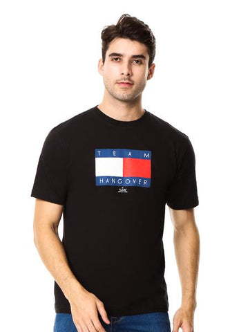 BLP-QF004/TSHIRT-HANGOVER-BLACK-M