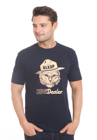 BLP-RI002/TSHIRT E HUG DEALER NAVY M