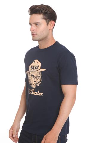 BLP-RI002/TSHIRT E HUG DEALER NAVY M