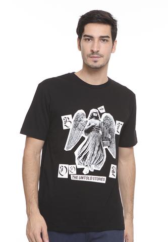 BLP-SE002 / BLOOP TSHIRT E ANGELS BLACK M