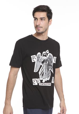 BLP-SE002 / BLOOP TSHIRT E ANGELS BLACK M
