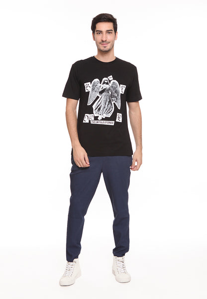 BLP-SE002 / BLOOP TSHIRT E ANGELS BLACK M