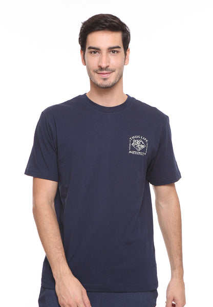 BLP-SE011 / BLOOP TSHIRT E THUG LIVE NAVY BLUE M