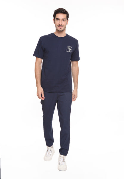 BLP-SE011 / BLOOP TSHIRT E THUG LIVE NAVY BLUE M