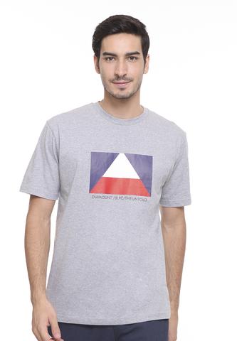 BLP-SE012 / TSHIRT E TRIANGLE MISTY GREY M