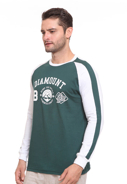 BLP-SE014 / BLOOP TSHIRT E LS GRAM GREEN M