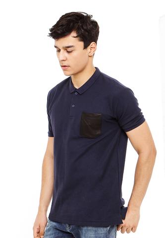END-OG021/POLOSHIRT-E7-LTRPOCKET-NAVYBLUE-M