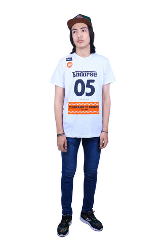 END-OG047/TSHIRT-WL-NO5-MISTYWHITE-M