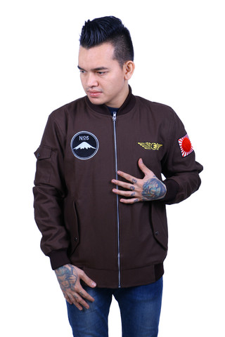 END-OG055/JACKET-I-BOMBER-SONDHEIM-BROWN-M