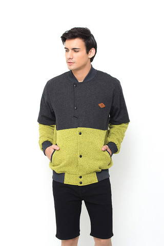 END-OK067/JACKET-I-BB-NDRS-MISTYBLACKGREEN-M
