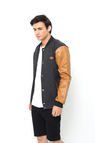 END-OK068/JACKET-I-BB-KENNETH-ND-MISTYBLACK-M